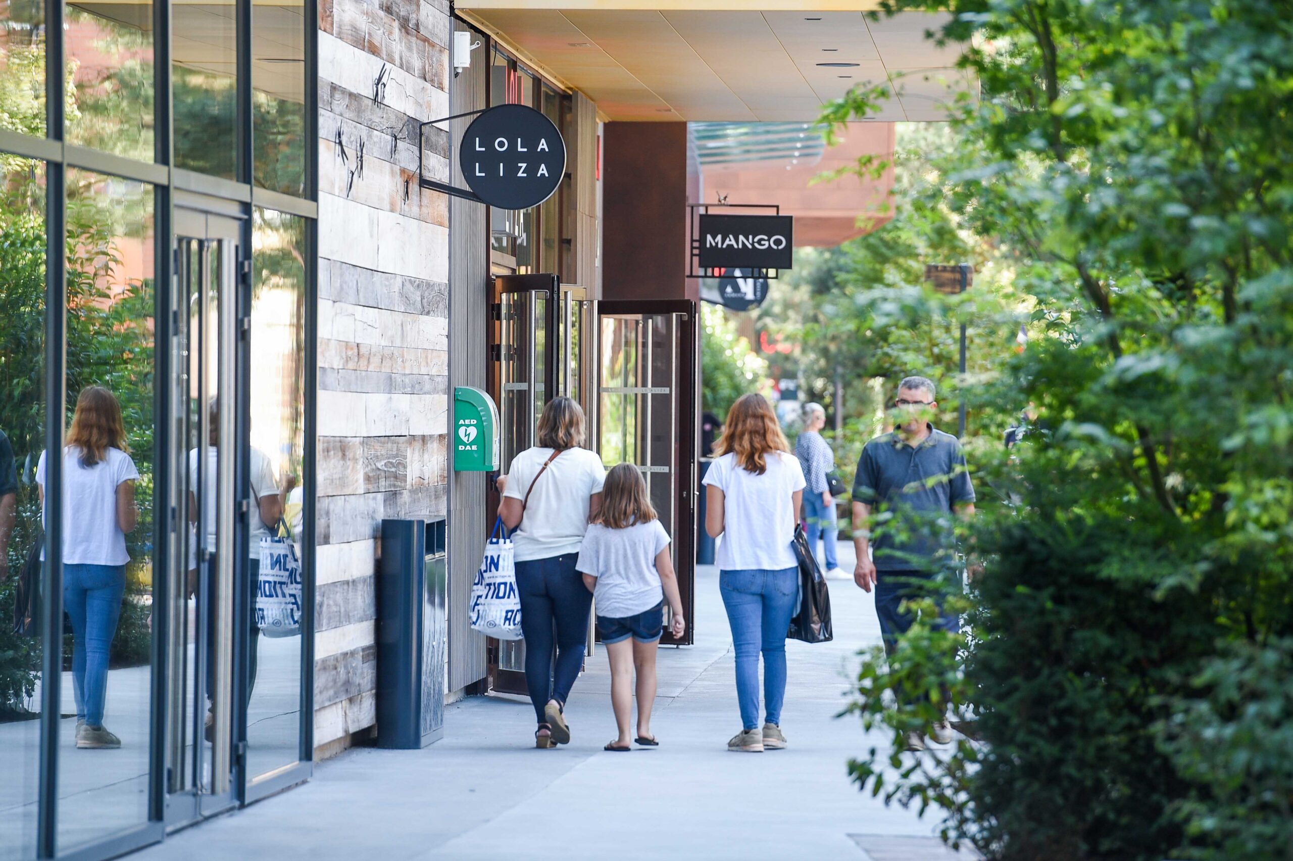 photo du Shopping Promenade Coeur Picardie représentant des enseignes